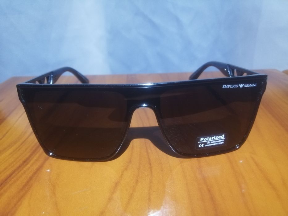 Окуляри Emporio Armani EA7 Black емпоріо армані чорні сонцезахистні