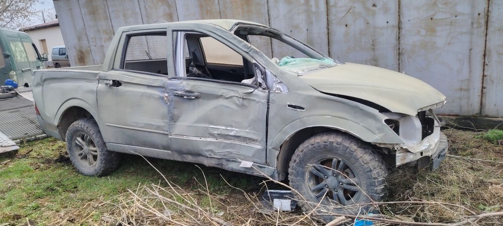 Разборка Ssang Yong action 2.7 дизель механика, Сан Йонг шрот запчасти