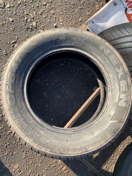 Шини 225/60 R16 пара Nexen  літо нові