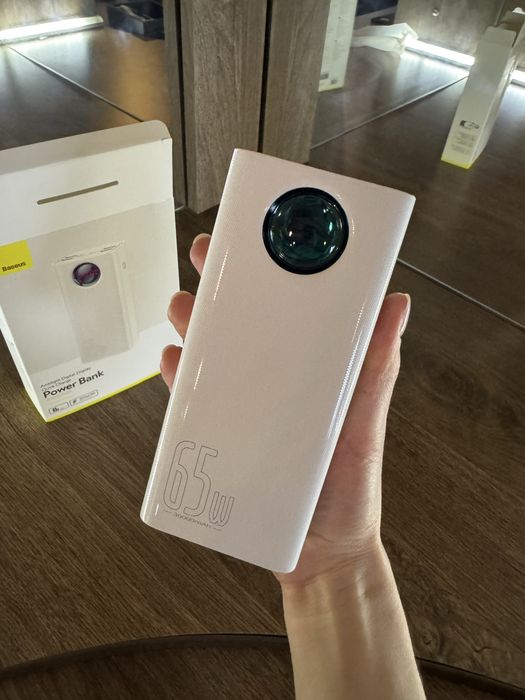 Baseus 30000mAh 65W PD Power Bank для ноутбука та телефону