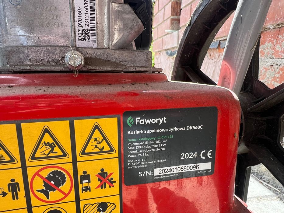 Косарка для високої трави faworyt dk560c