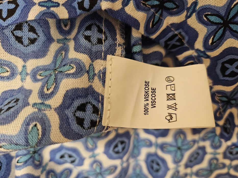 Wiskozowa bluzka w stylu boho