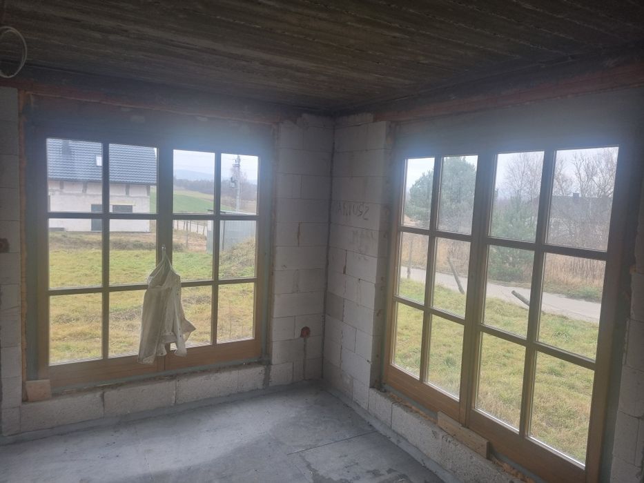 Okna i drzwi tarasowe balkonowe z demontażu