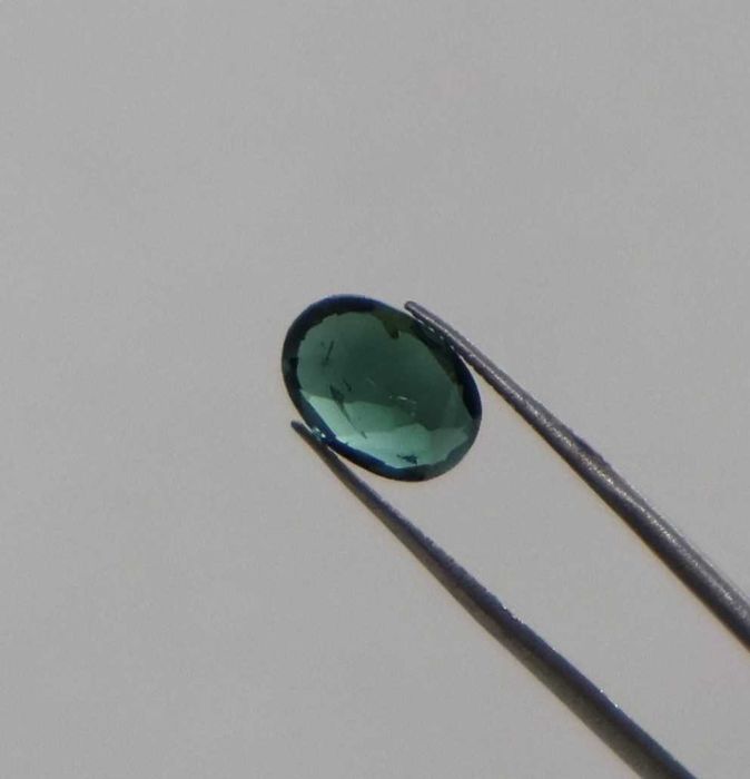 Turmalina Verde Natural, Lapidada [Envio Incluído no preço]