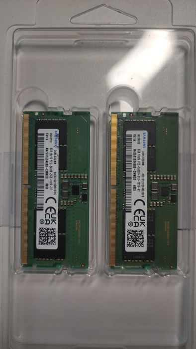 Оперативная память Samsung DDR5-4800MHz 2x8GB