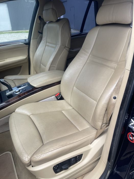Сидіння Комфорт BMW X5 E70 Сиденья ламающеся спинка Сидушка БМВ Х5 Е70 беж Сидіння Салон