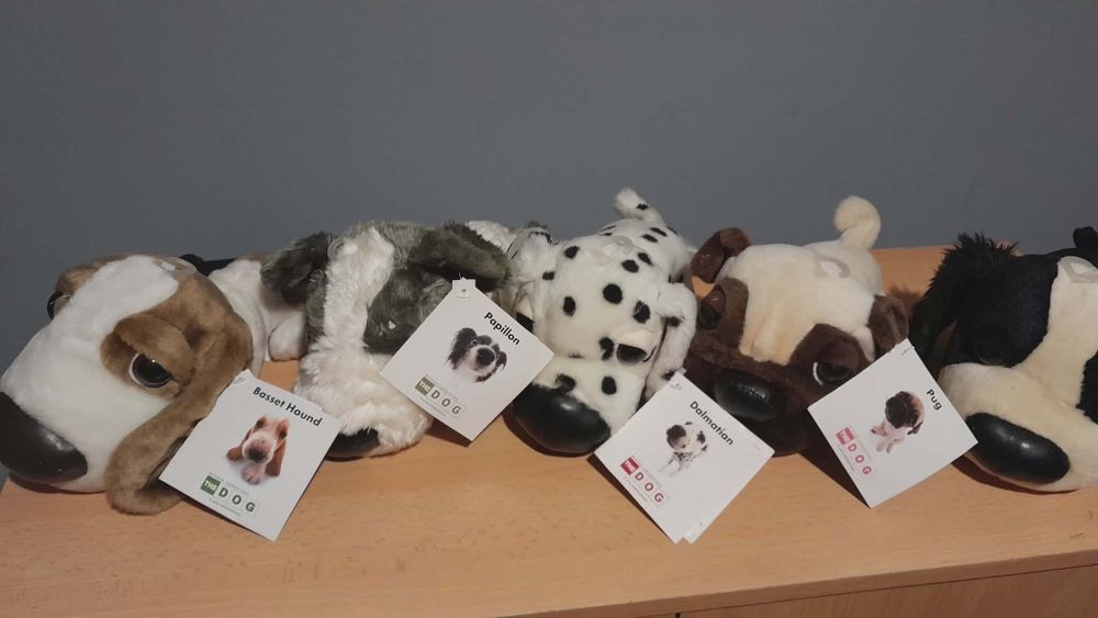 Pieski maskotki kolekcjonerskie