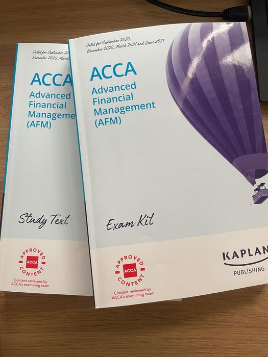 Książki ACCA Kaplan Advanced Financial Management P4 AFM