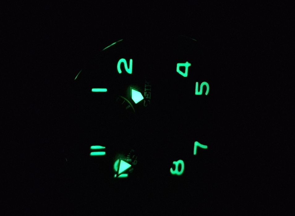 Годинник Seiko SND377R Green з хронографом