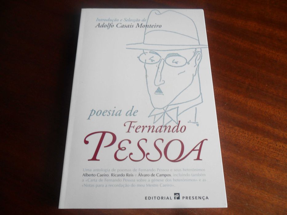 "Poesia de Fernando Pessoa" de Fernando Pessoa - 3ª Edição de 2006