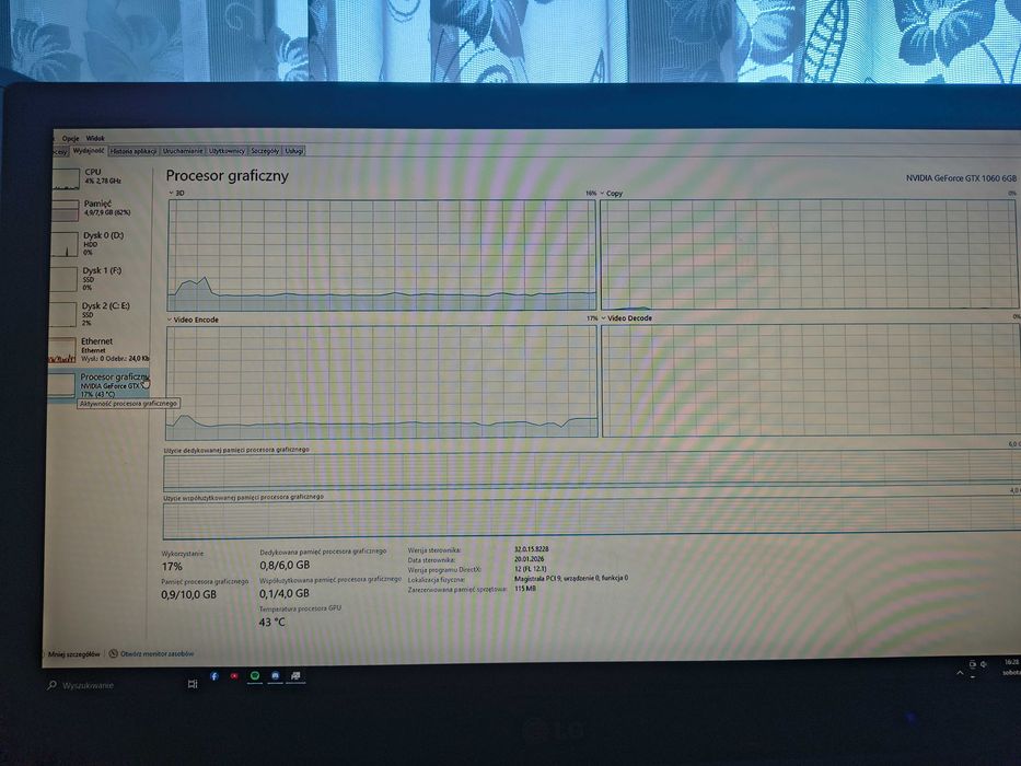 Komputer gamingowy + monitor