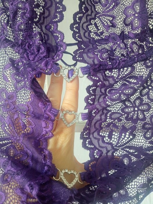 Seksi body z koronki,XL