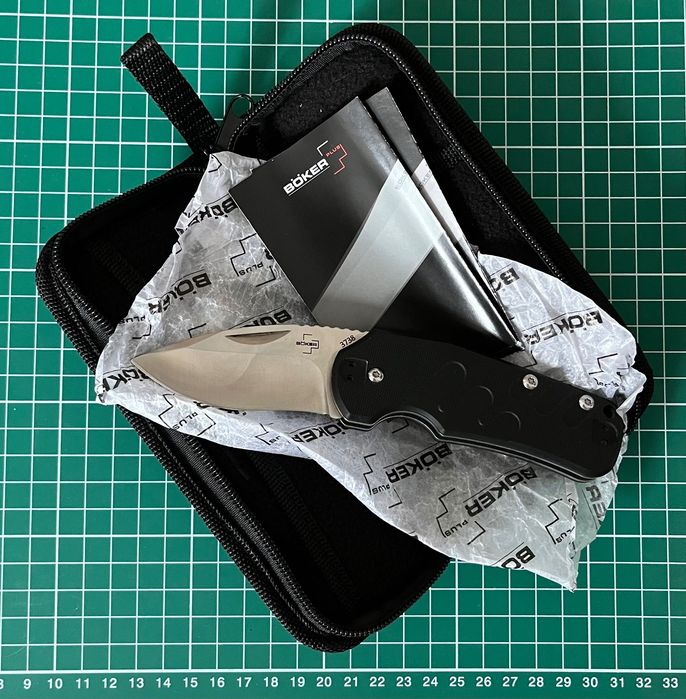 Boker Plus Worldwide 01BO569 – Nóż EDC Slipjoint AUS-8 – JAK NOWY