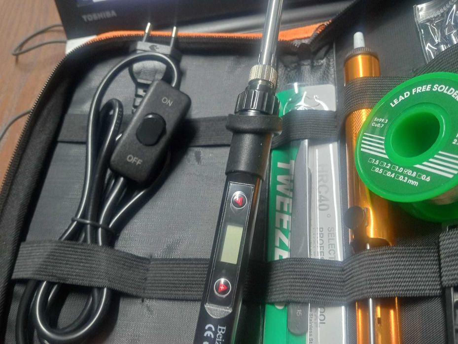 Ferro de Soldar Beizkna 80W LCD – HRC40 Select Tool – NOVO – Mod. F936