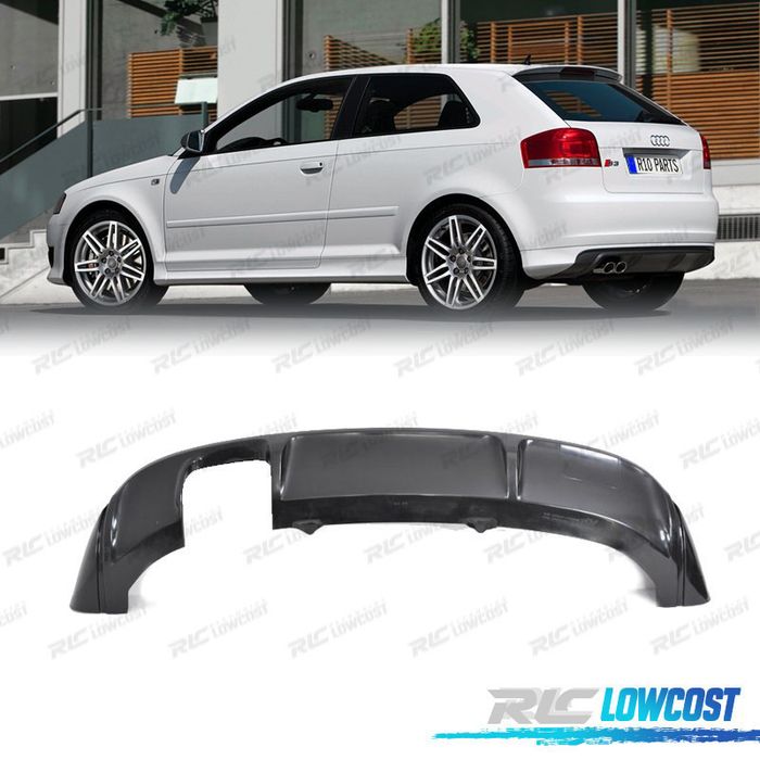 Difusor Audi A3 8P Look S3