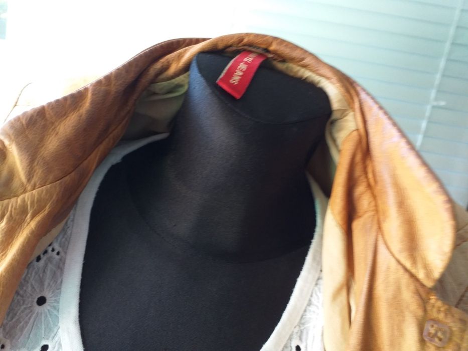 Kurtka skóra his jeans  rozm S M L