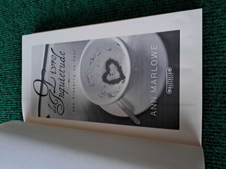O livro da inquietude - Uma história de amor - Ann Marlowe