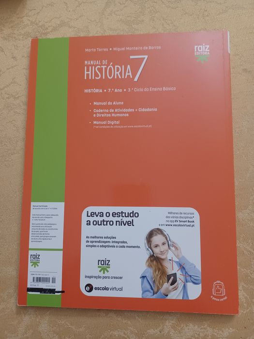 Manual de História 7 - História - 7.º Ano ( novo)