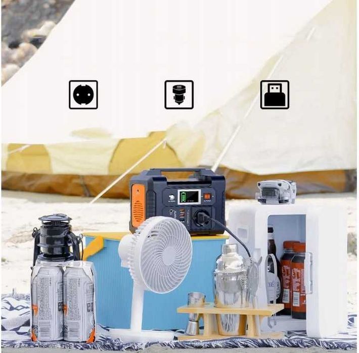 PRZENOŚNY Stacja Zasilania Powerbank FlashFish E200 200W 40800 mAh