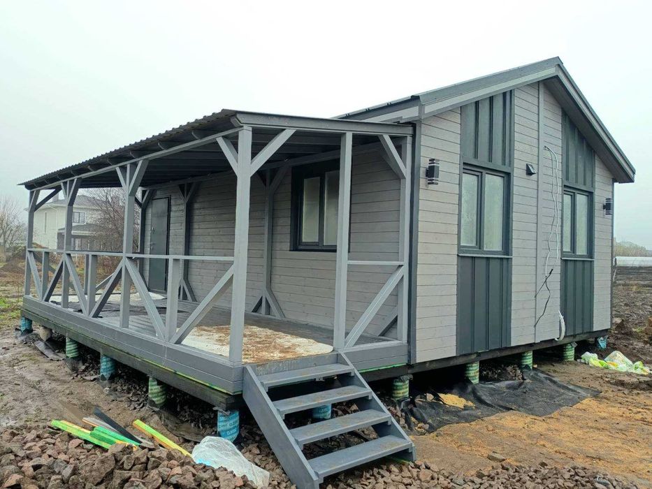 Модульні будинки під ключ для постійного та сезонного проживання, дача