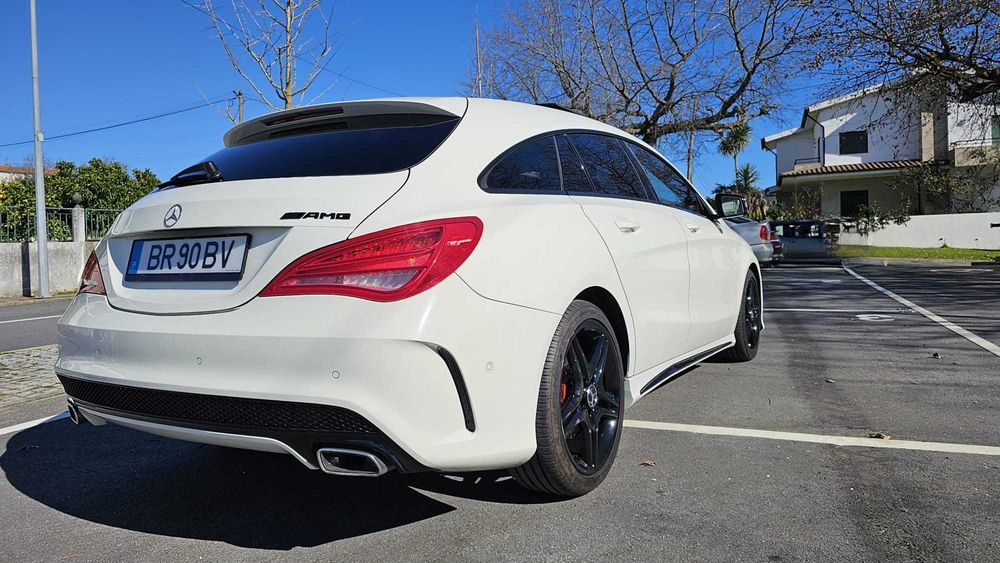 Mercedes CLA 200D Shooting Brake AMG - Full Extras Black Edition Braga ...