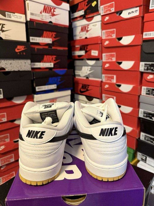 (БЕЗ ПЕРЕДОПЛАТИ)Nike SB Dunk Low Pro White Gum найк сб данк гам білі