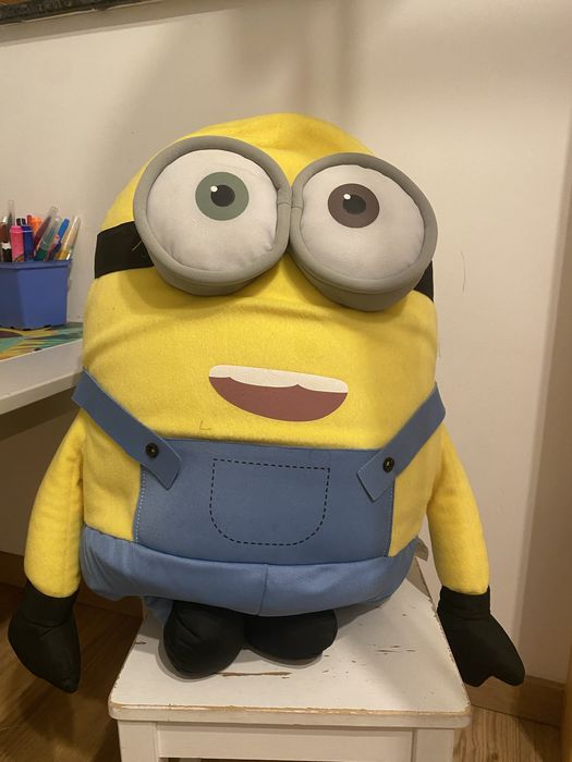 Minionki 60 cm maskotka z groszkiem minions