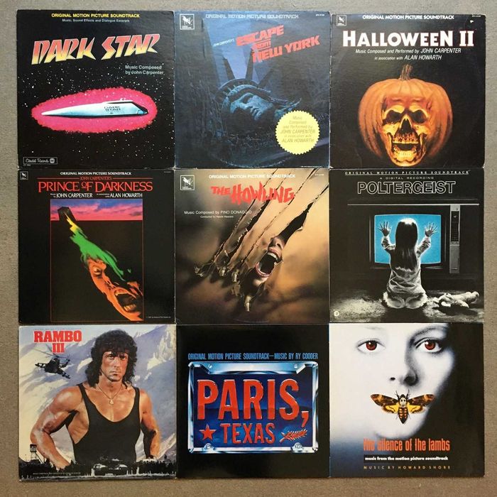 Discos vinil LP álbuns - bandas sonoras de filmes