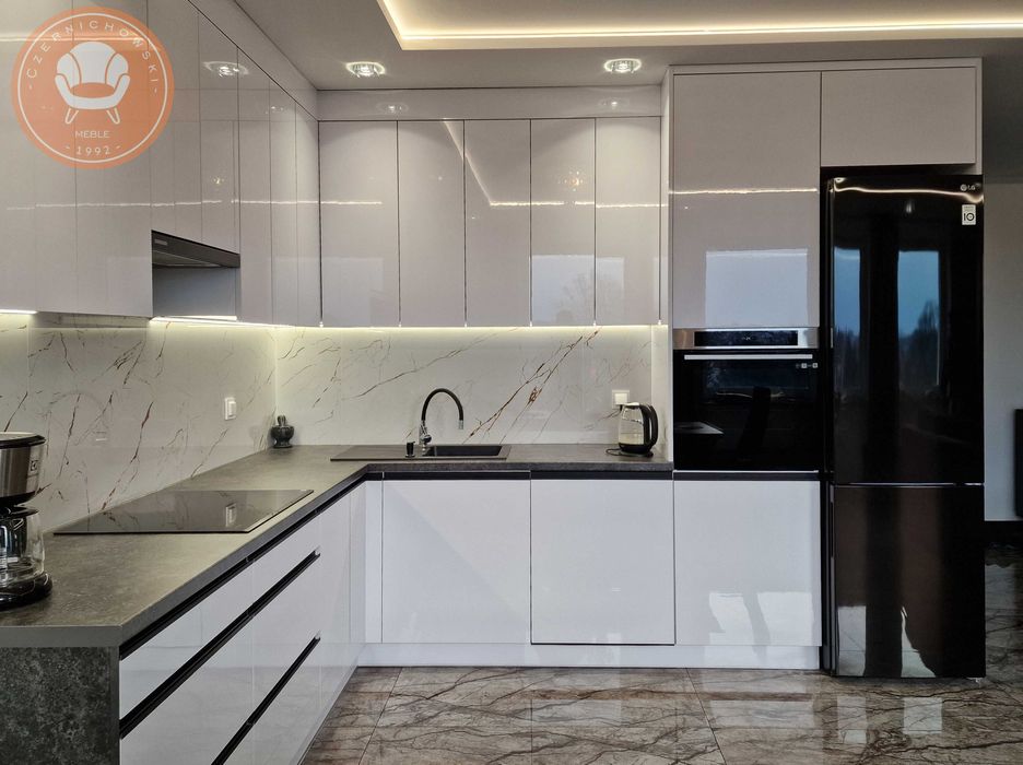 Meble kuchenne BLANKO złożone w całości szeroki wybór frontów i brył