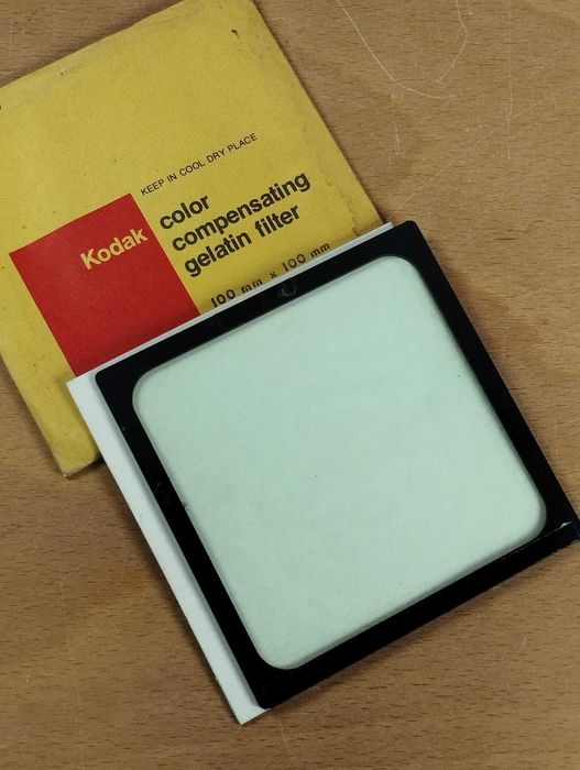 Kodak Color Compensating Gelatin Filter CC05G