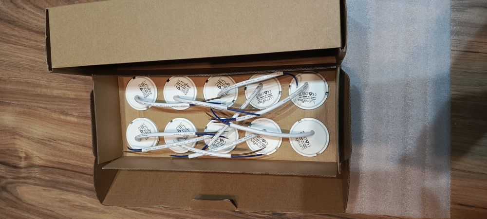 Moduł LED do reflektorów 230V,3W,zestaw 10 sztuk.