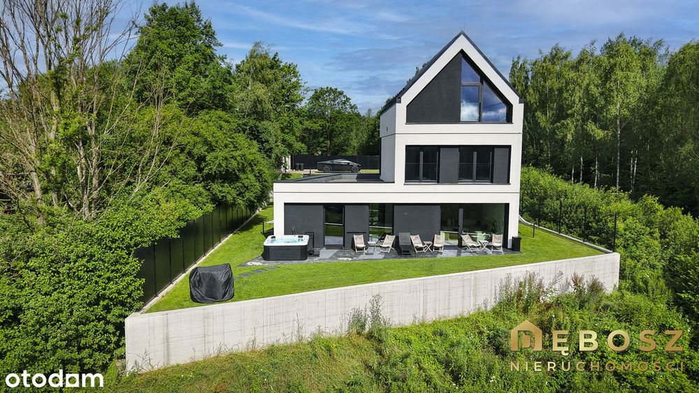 Kobylec | Futurystyczny i elegancki Dom pod Lasem - 132m2