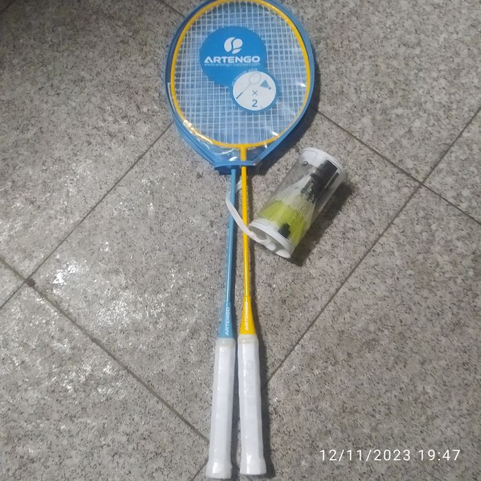 Raquetes de badminton