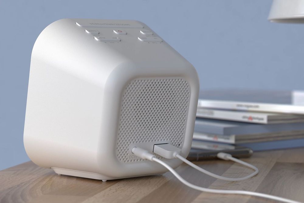 Radiobudzik Philips TAR4406/12 Biały