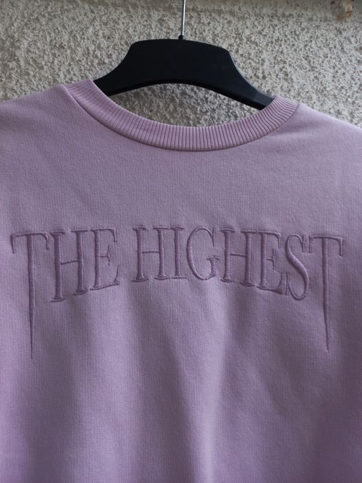 Liliowa bluza bez kaptura