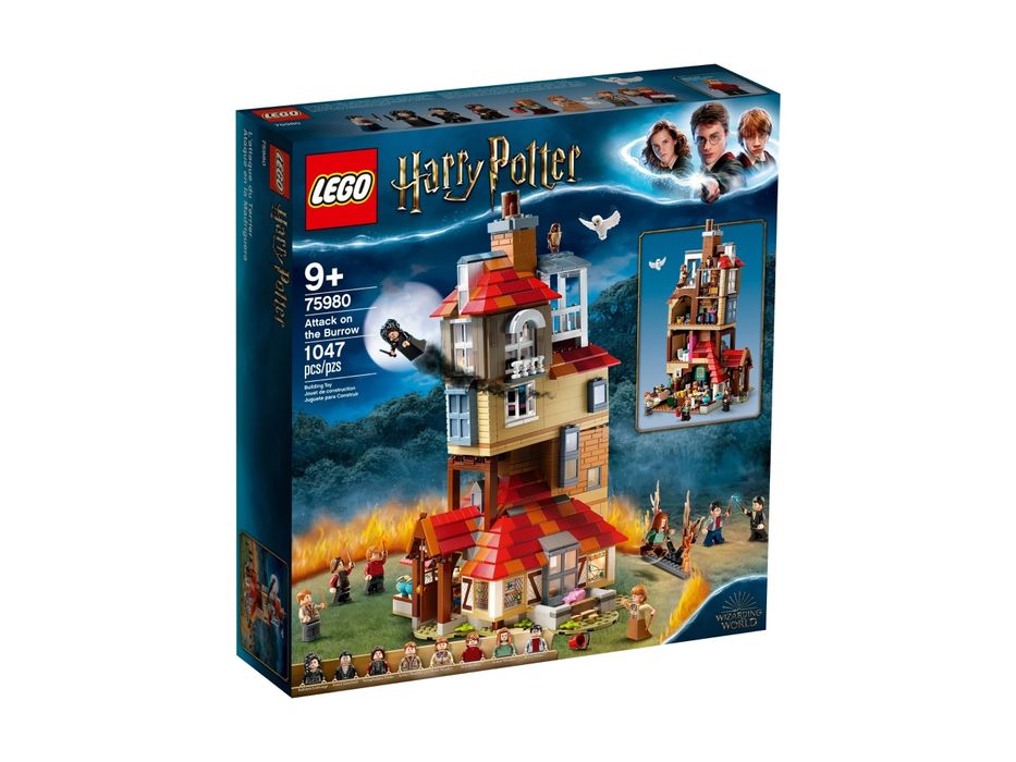 Nowe Klocki LEGO 75980 Harry Potter Atak na Norę ŁÓDŹ