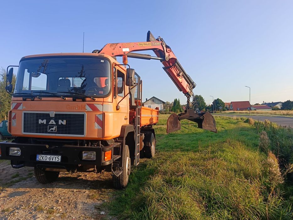 Koparka, minikoparka, Hds, wywrotka, ziemie, piasek , kruszywo