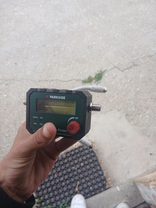 Medidor de sinal satelite parkside