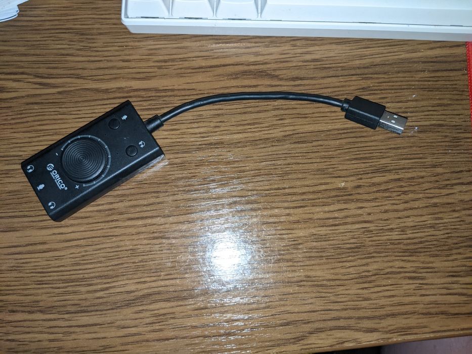USB внешняя звуковая карта (ORICO SC2)