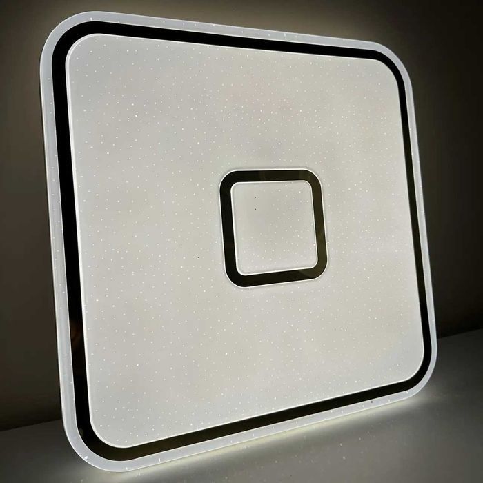 Смарт світильник "Дзеркальний кант Gold" з пультом керування. SmartLed