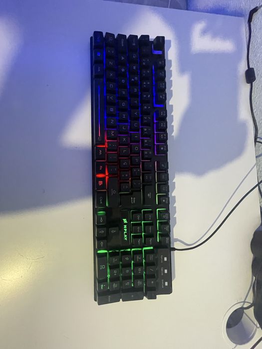 Pack de teclado mouse e mouse pad da nplay