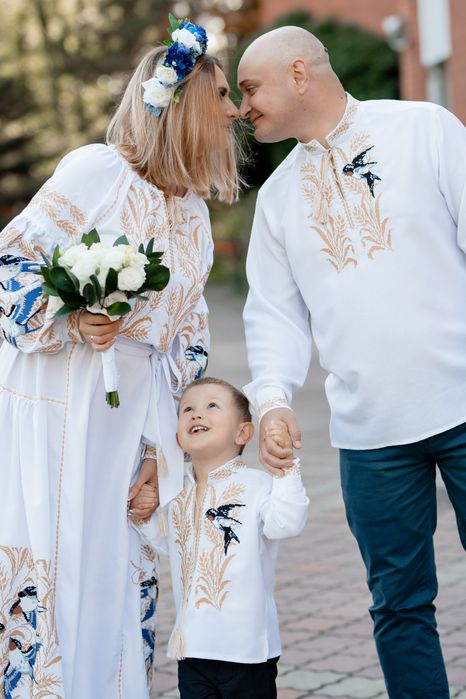 Zestaw ślubny szyty na zamówienie