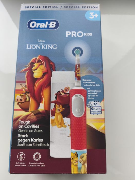 Дитяча електрична зубна щітка Oral-B Pro Kids 3+