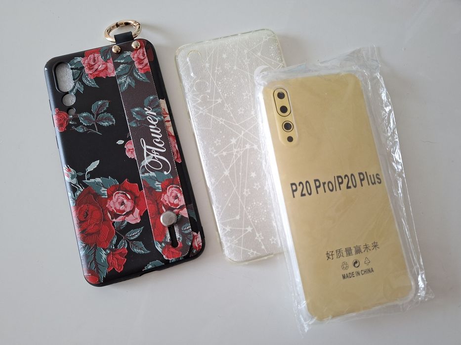 3 etui do Huawei P20 pro + szybka na ekran
