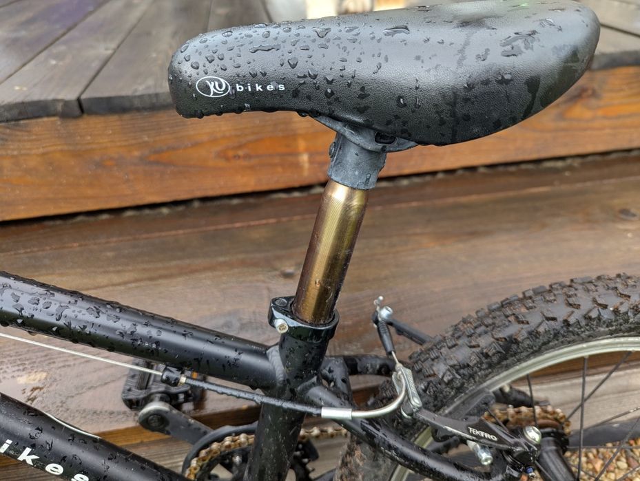 Rower Kubikes MTB 16" superlekki czarny + prowadnik