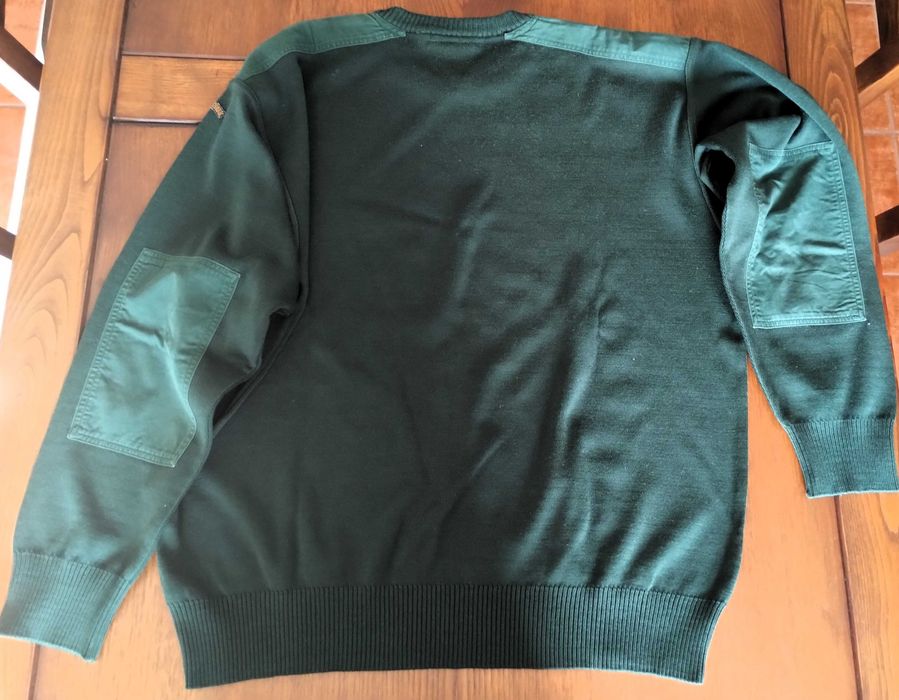 Camisola Malha Paul & Shark Verde Tamanho L