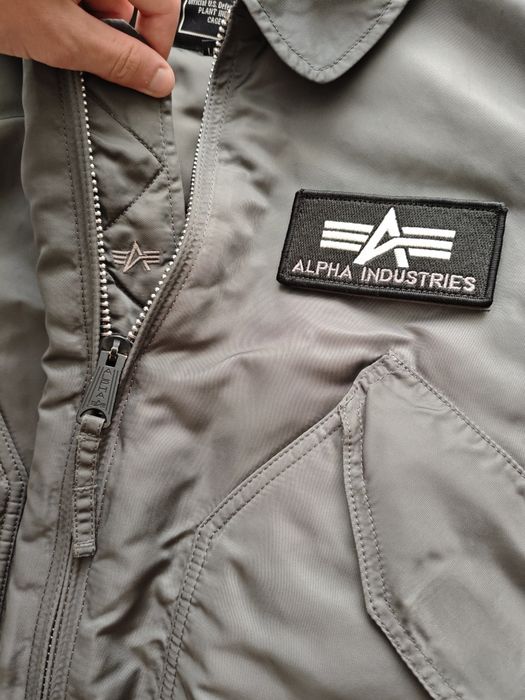Бомбер Alpha Industries CWU-45 Куртка Svastone