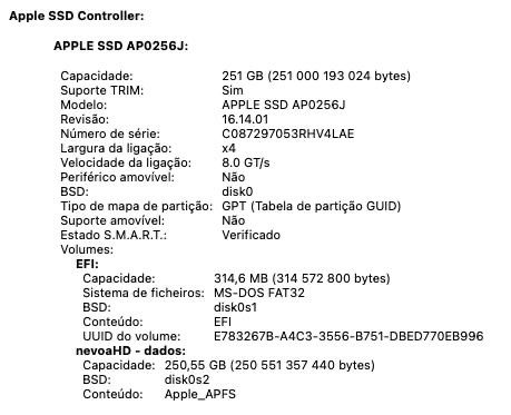 MacBook Pro 13” 2017 i5 16GB 256GB bom estado