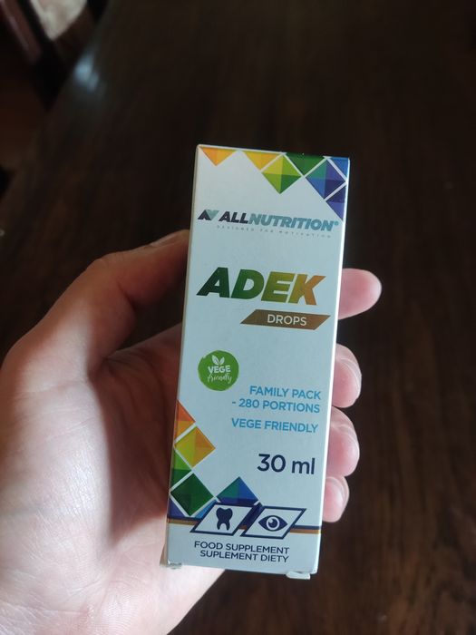 Krople ADEK Allnutrition Nowe