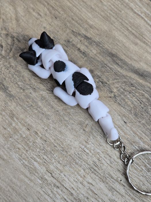 Breloczek Rat Terrier 3d - Seria Psów Brelok Druk3d fidget Keychain